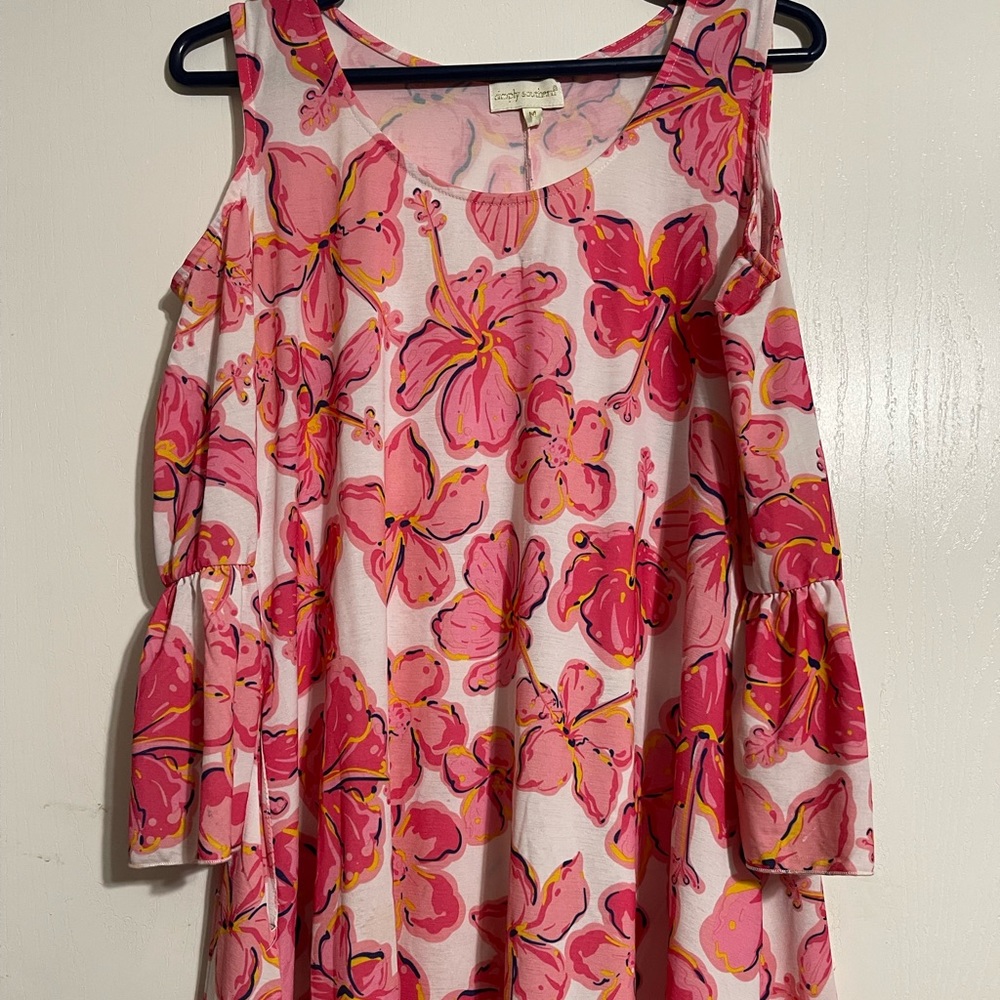 Floral simply southern dress